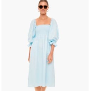 LIGHT BLUE ATHENA DRESS  O.P.T